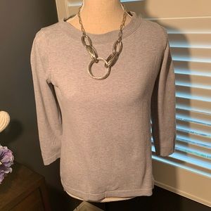 Loft 3/4 Sleeve Sweater
